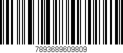 Código de barras (EAN, GTIN, SKU, ISBN): '7893689609809'