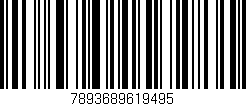 Código de barras (EAN, GTIN, SKU, ISBN): '7893689619495'