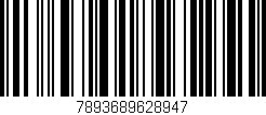 Código de barras (EAN, GTIN, SKU, ISBN): '7893689628947'