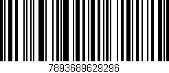 Código de barras (EAN, GTIN, SKU, ISBN): '7893689629296'
