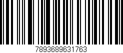 Código de barras (EAN, GTIN, SKU, ISBN): '7893689631763'
