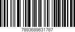 Código de barras (EAN, GTIN, SKU, ISBN): '7893689631787'