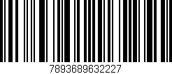 Código de barras (EAN, GTIN, SKU, ISBN): '7893689632227'