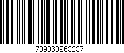 Código de barras (EAN, GTIN, SKU, ISBN): '7893689632371'