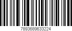Código de barras (EAN, GTIN, SKU, ISBN): '7893689633224'