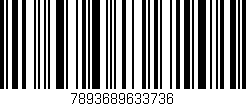 Código de barras (EAN, GTIN, SKU, ISBN): '7893689633736'