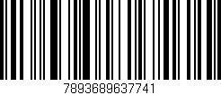 Código de barras (EAN, GTIN, SKU, ISBN): '7893689637741'