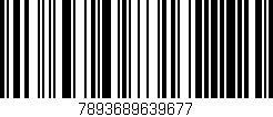 Código de barras (EAN, GTIN, SKU, ISBN): '7893689639677'