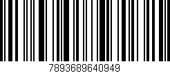 Código de barras (EAN, GTIN, SKU, ISBN): '7893689640949'