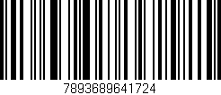 Código de barras (EAN, GTIN, SKU, ISBN): '7893689641724'