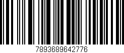 Código de barras (EAN, GTIN, SKU, ISBN): '7893689642776'