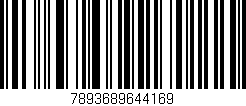 Código de barras (EAN, GTIN, SKU, ISBN): '7893689644169'
