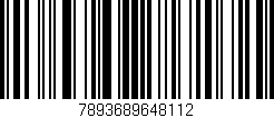 Código de barras (EAN, GTIN, SKU, ISBN): '7893689648112'