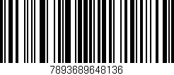 Código de barras (EAN, GTIN, SKU, ISBN): '7893689648136'