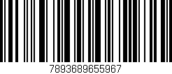 Código de barras (EAN, GTIN, SKU, ISBN): '7893689655967'