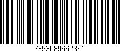 Código de barras (EAN, GTIN, SKU, ISBN): '7893689662361'