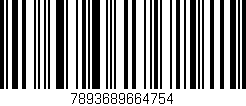 Código de barras (EAN, GTIN, SKU, ISBN): '7893689664754'