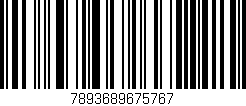 Código de barras (EAN, GTIN, SKU, ISBN): '7893689675767'