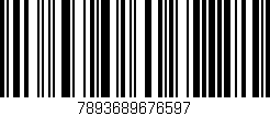Código de barras (EAN, GTIN, SKU, ISBN): '7893689676597'