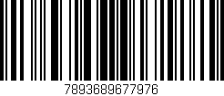 Código de barras (EAN, GTIN, SKU, ISBN): '7893689677976'
