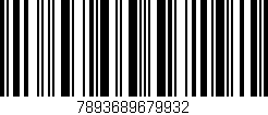 Código de barras (EAN, GTIN, SKU, ISBN): '7893689679932'