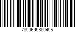 Código de barras (EAN, GTIN, SKU, ISBN): '7893689680495'