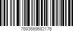 Código de barras (EAN, GTIN, SKU, ISBN): '7893689682178'