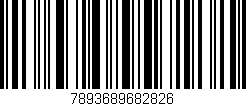 Código de barras (EAN, GTIN, SKU, ISBN): '7893689682826'