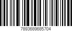 Código de barras (EAN, GTIN, SKU, ISBN): '7893689685704'