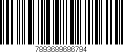 Código de barras (EAN, GTIN, SKU, ISBN): '7893689686794'