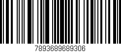Código de barras (EAN, GTIN, SKU, ISBN): '7893689689306'