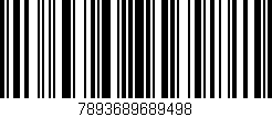 Código de barras (EAN, GTIN, SKU, ISBN): '7893689689498'