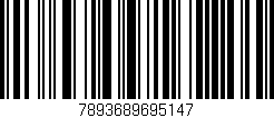 Código de barras (EAN, GTIN, SKU, ISBN): '7893689695147'