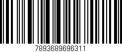 Código de barras (EAN, GTIN, SKU, ISBN): '7893689696311'