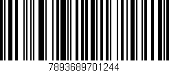 Código de barras (EAN, GTIN, SKU, ISBN): '7893689701244'