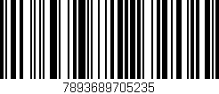 Código de barras (EAN, GTIN, SKU, ISBN): '7893689705235'