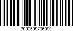 Código de barras (EAN, GTIN, SKU, ISBN): '7893689706898'