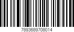 Código de barras (EAN, GTIN, SKU, ISBN): '7893689708014'