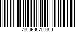Código de barras (EAN, GTIN, SKU, ISBN): '7893689709899'