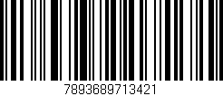 Código de barras (EAN, GTIN, SKU, ISBN): '7893689713421'