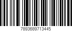 Código de barras (EAN, GTIN, SKU, ISBN): '7893689713445'