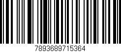 Código de barras (EAN, GTIN, SKU, ISBN): '7893689715364'