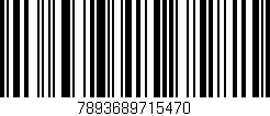 Código de barras (EAN, GTIN, SKU, ISBN): '7893689715470'