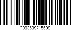 Código de barras (EAN, GTIN, SKU, ISBN): '7893689715609'