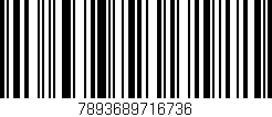 Código de barras (EAN, GTIN, SKU, ISBN): '7893689716736'