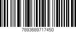 Código de barras (EAN, GTIN, SKU, ISBN): '7893689717450'