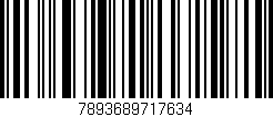 Código de barras (EAN, GTIN, SKU, ISBN): '7893689717634'