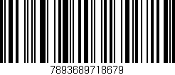 Código de barras (EAN, GTIN, SKU, ISBN): '7893689718679'