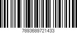 Código de barras (EAN, GTIN, SKU, ISBN): '7893689721433'