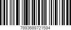 Código de barras (EAN, GTIN, SKU, ISBN): '7893689721594'